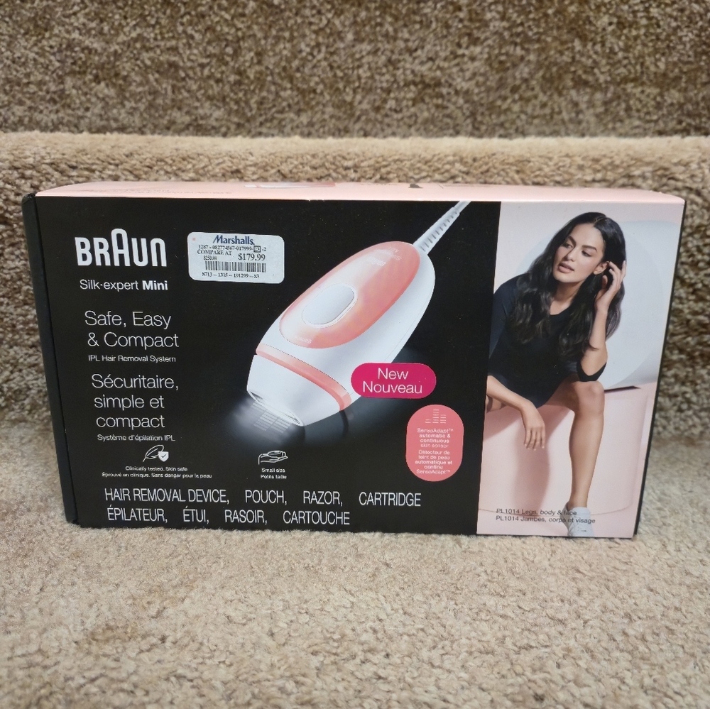 VENUS Silk-expert Mini IPL Hair Removal Device Pink and White - Picture 7 of 9